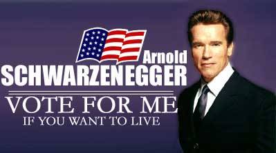 Arnold Scharzenegger Campaign
